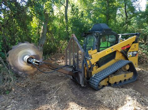 can i clear land with a skid steer|heavy brush clearing equipment.